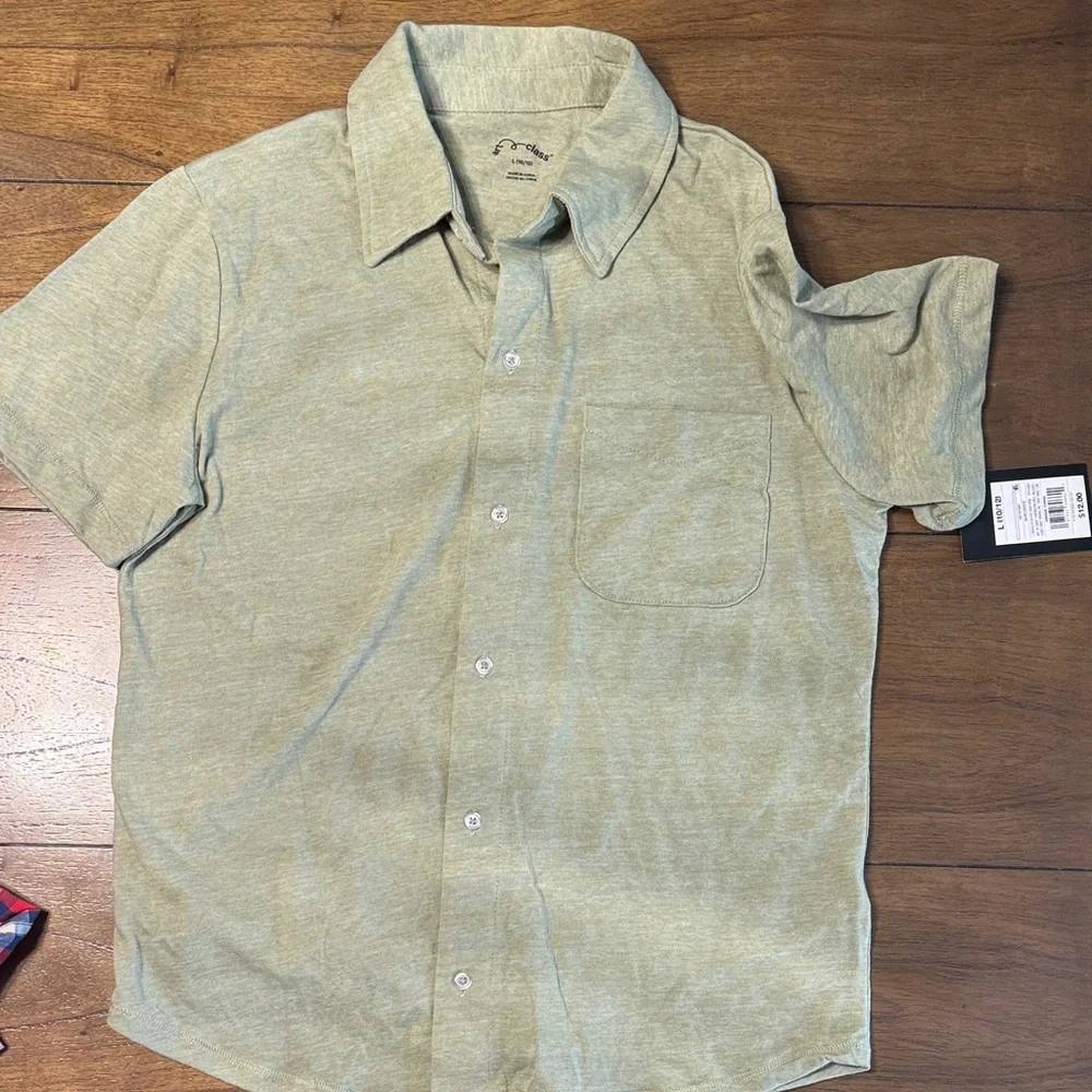 3 boys short sleeve tops, Size 10-12